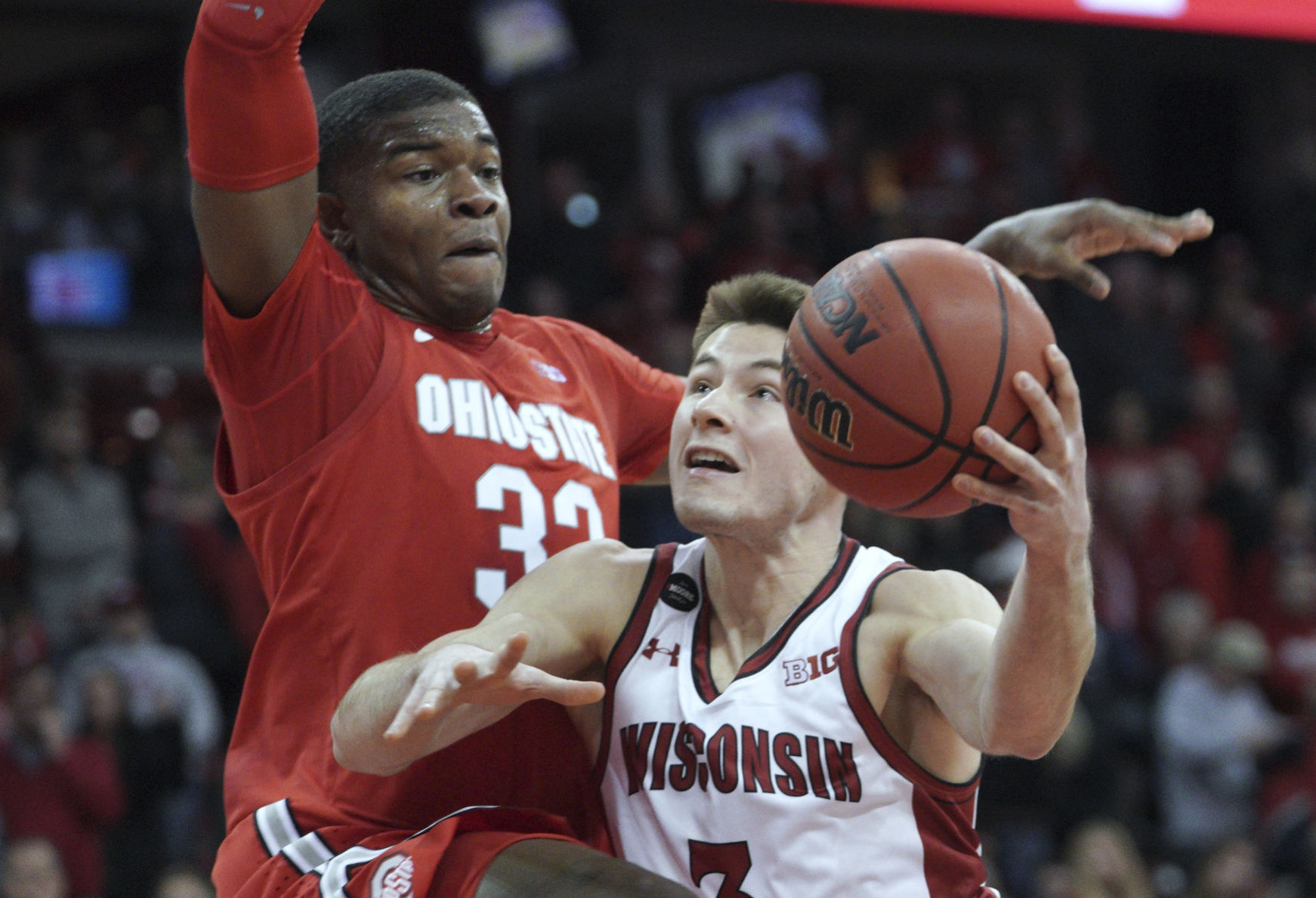 Badgers 70, Buckeyes 57